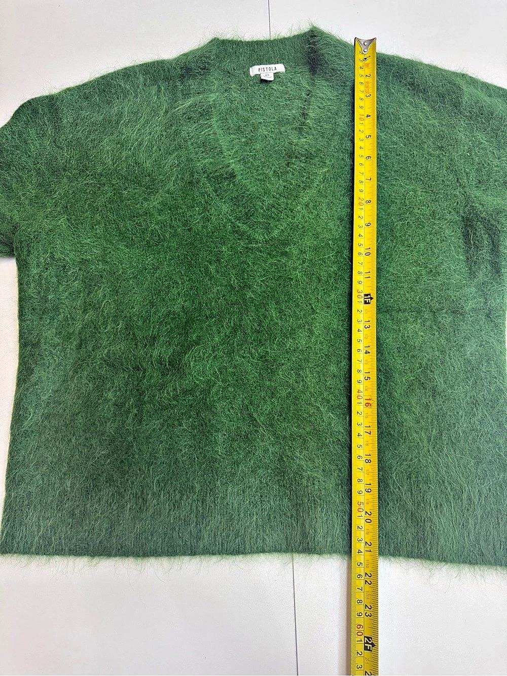 Pistola Kit Fuzzy V-Neck Longsleeve Pullover Sweater size XS - Picture 5 of 7